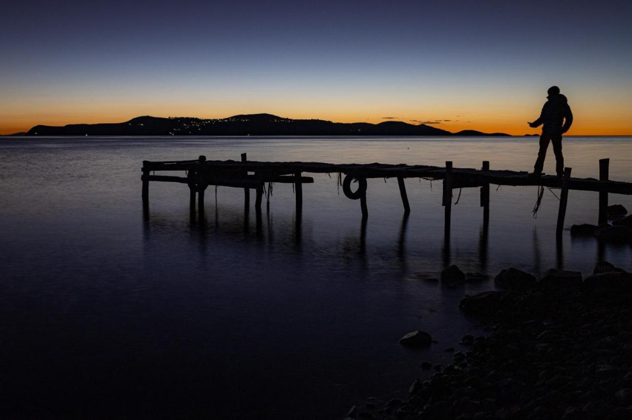 Hostal Luna Del Titikaka En Isla De La Luna Bolivia Hotel Luaran gambar
