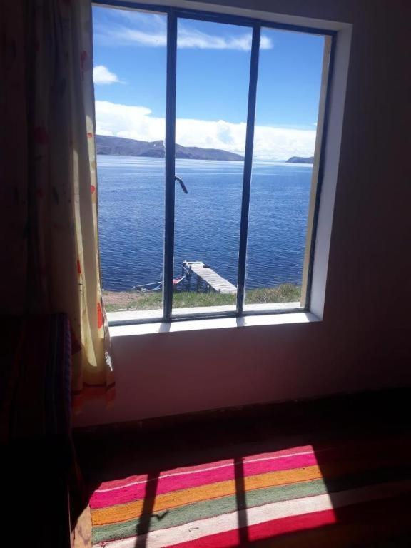 Hostal Luna Del Titikaka En Isla De La Luna Bolivia Hotel Luaran gambar