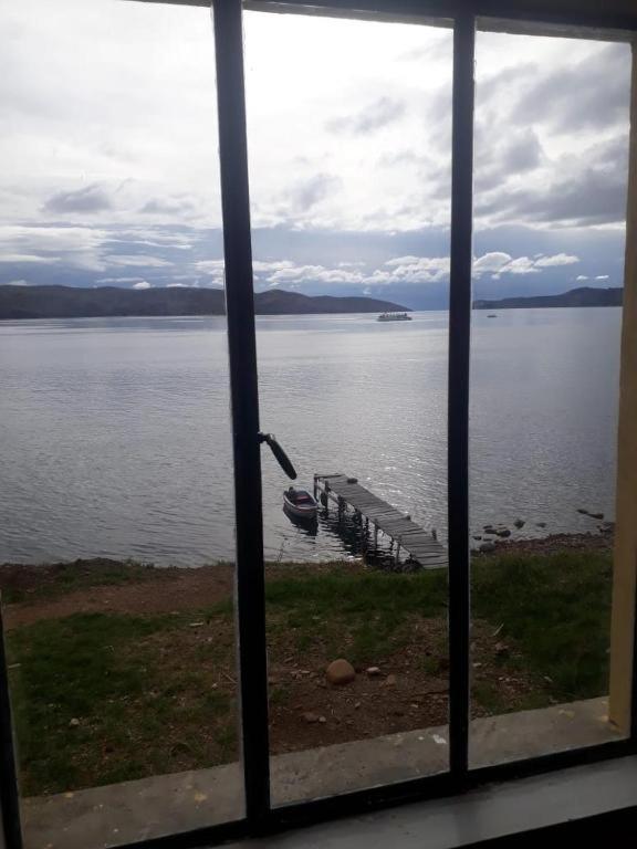 Hostal Luna Del Titikaka En Isla De La Luna Bolivia Hotel Luaran gambar