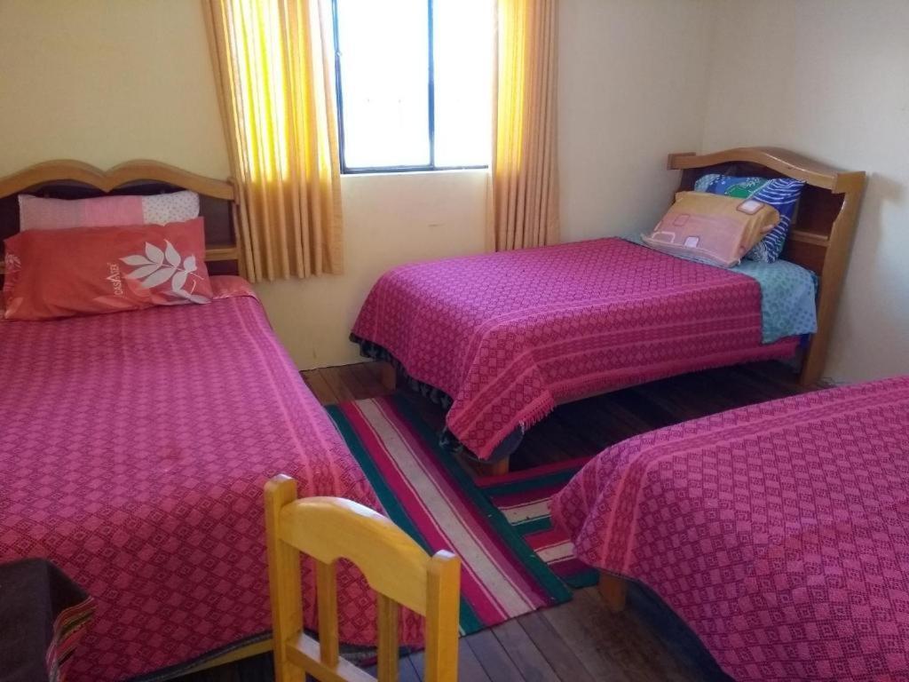 Hostal Luna Del Titikaka En Isla De La Luna Bolivia Hotel Luaran gambar
