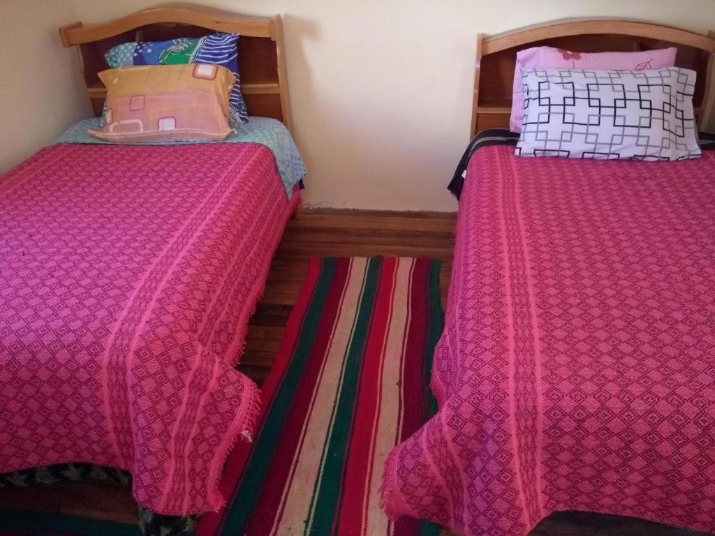 Hostal Luna Del Titikaka En Isla De La Luna Bolivia Hotel Luaran gambar