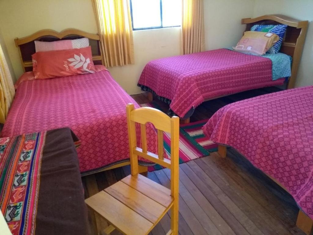Hostal Luna Del Titikaka En Isla De La Luna Bolivia Hotel Luaran gambar